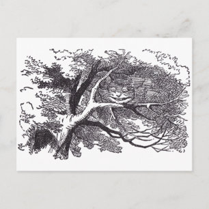 Grinsekatze Postkarte