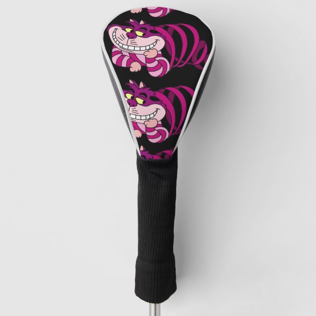"Grinsen der Grinsekatze" Golf Headcover (Vorderseite)