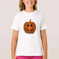 Grinsen Jack o' Lantern Kids Ringer T - Shirt