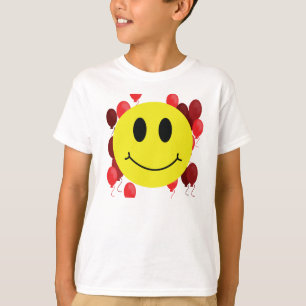 Grinsen mit roten Balloons T-Shirt
