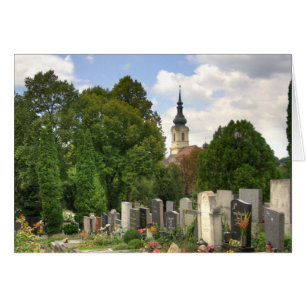 Grinzinger Friedhof, Wien Österreich