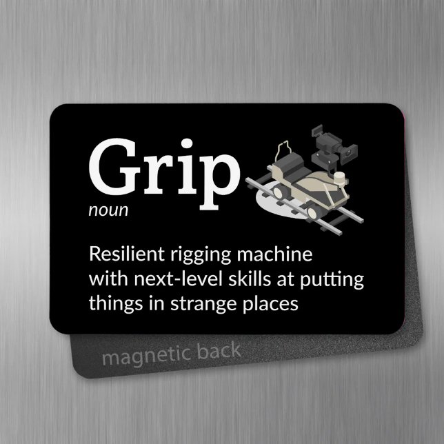 Grip-Definition - Crew 4" x 6" Flex Magnet (Von Creator hochgeladen)