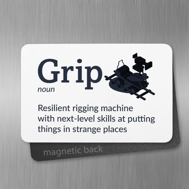 Grip Definition - Set Life 4" x 6" Flex Magnet (Von Creator hochgeladen)