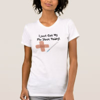 Grippe-Impfstoff-Shirt