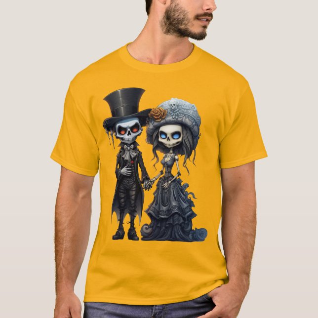 Grippefrühstück Halloween T-Shirt (Vorderseite)