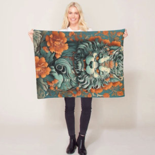 Grippelion des Weisheits Fleece Blanket
