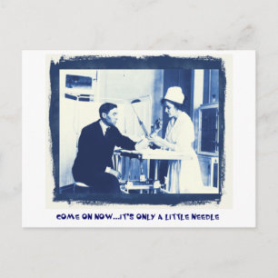 Grippeschossen Postkarte