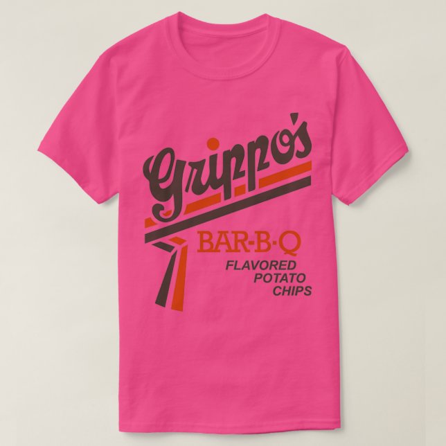 Grippos barbq Kartoffelchips T T-Shirt (Design vorne)