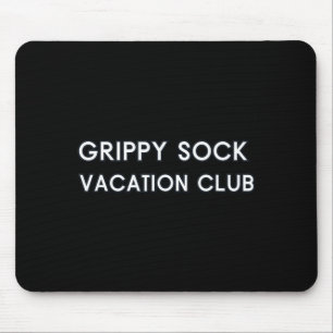 Grippsocken-Feiertagsklub Psychische Gesundheit Wo Mousepad