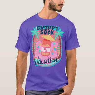 Grippy Socken Urlaub T-Shirt