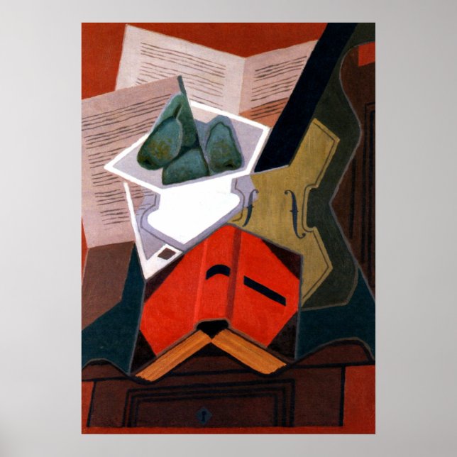 Gris - Das rote Buch Poster (Vorne)