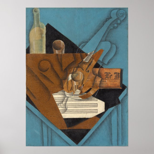 Gris - Der Musikertisch Poster (Vorne)