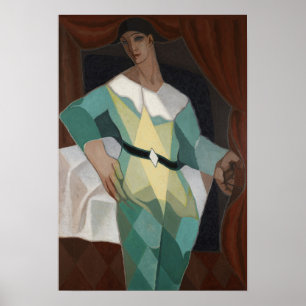 Gris - Harlekin Poster