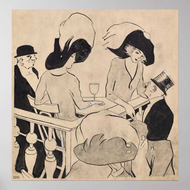 Gris - in der Musikhalle (Au Restaurant) Poster (Vorne)