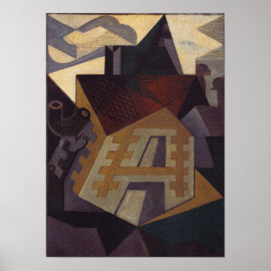 Gris - Landschaft in Beaulieu Poster