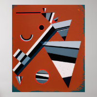 Gris von Kandinsky Abstrakte Malerei Moderne Kunst