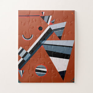 Gris von Kandinsky Abstrakte Malerei Moderne Kunst Puzzle