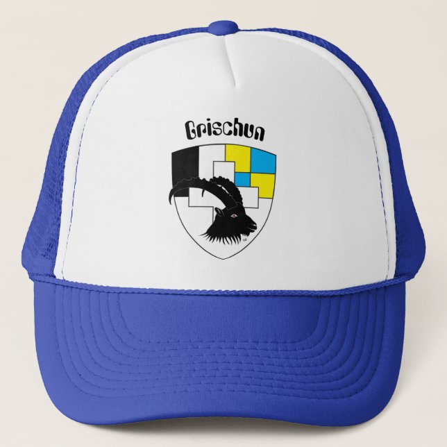 Grischun Svizra Mütze (Vorderseite)