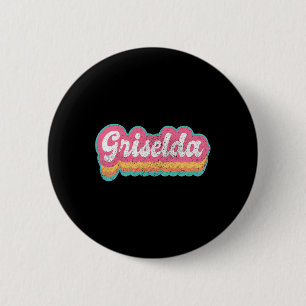 Griselda Vorname Mädchen Vintage 70er 80er Persona Button
