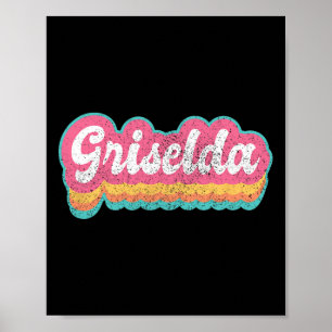 Griselda Vorname Mädchen Vintage 70er 80er Persona Poster
