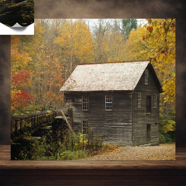 Grist Mill Smoky Mountains Poster (Von Creator hochgeladen)