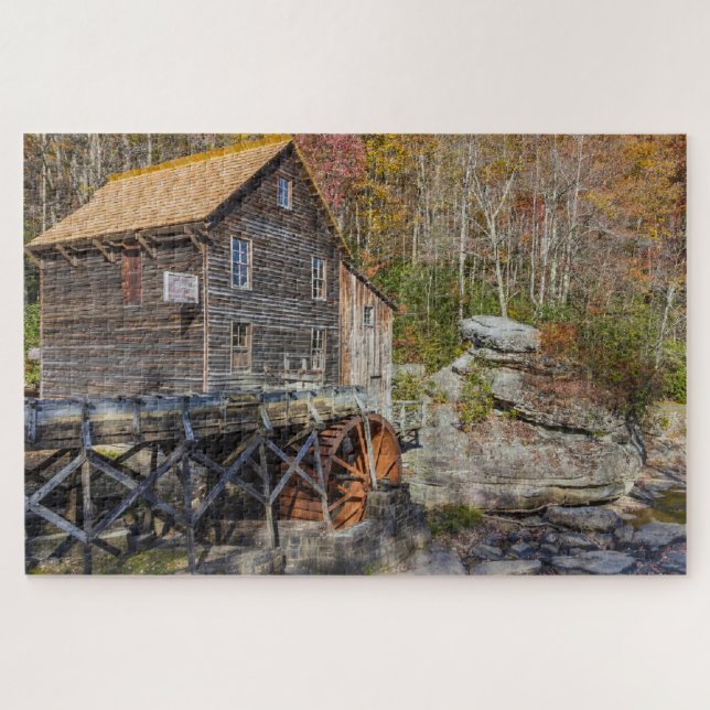 Grist Mill Virginia Puzzle (Horizontal)