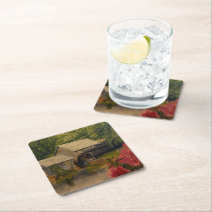 Gristmill, von Gary Poling Rechteckiger Pappuntersetzer