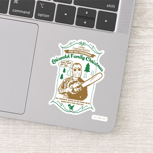 Griswold Family Christmas Chainsaw Graphic Aufkleber (Detail)