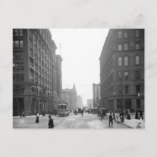 Griswold Street, Detroit: 1906 Postkarte