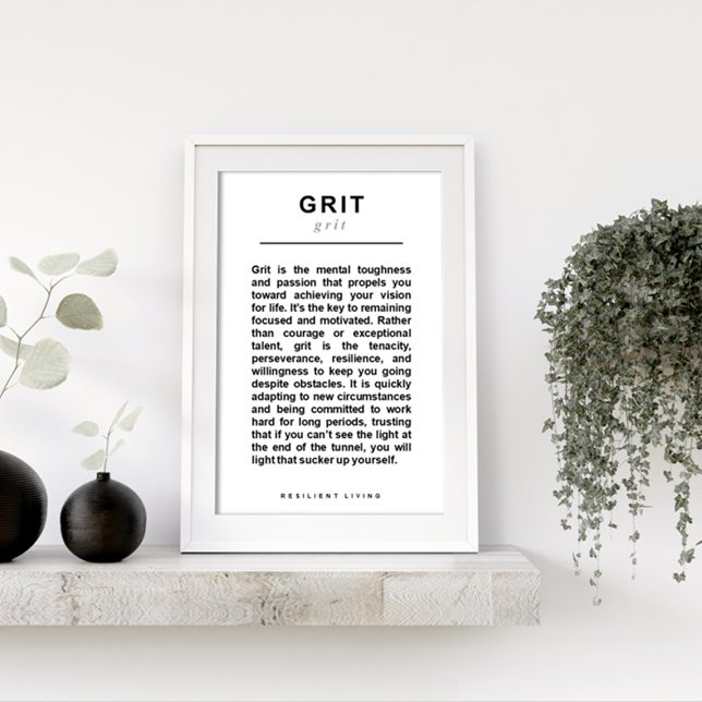 GRIT Poster - Ein Manifest für ein widerstandsfähi (Von Creator hochgeladen)