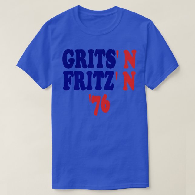 Grits N Fritz Jimmy ter und Walter Mondale Campaig T-Shirt (Design vorne)