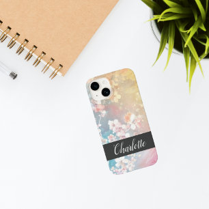 Gritty Bloom Grunge Custom Phone Case