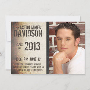 Gritty Grunge Grafitti Style Foto Grad