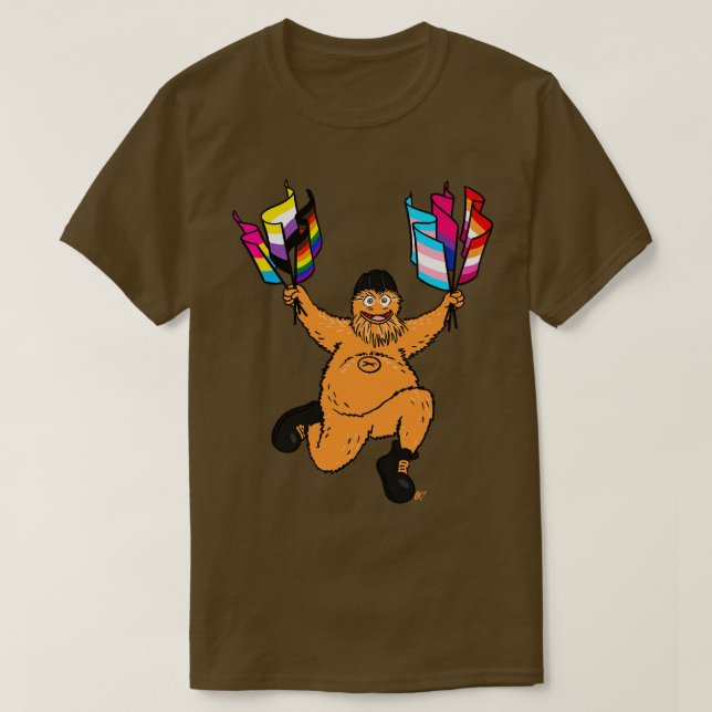 Gritty Pride T-Shirt (Design vorne)