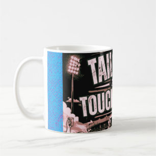 Gritty Tailgates und Touchdowns Retro-Sportbecher Kaffeetasse