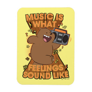 Grizz - Musik ist das, was Gefühle hören Magnet