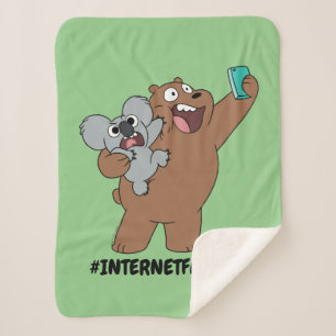 Grizz & Nom Nom - #InternetBerühmt Sherpadecke