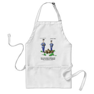 Grizzles-Romaines-Bären/Lettuce-Cartoon Geschenke Schürze