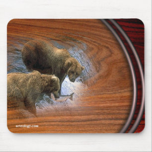 GRIZZLEY BÄREN MOUSEPAD