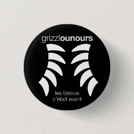 Grizzlounours Collection. Button