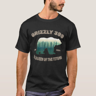 Grizzly 399 in Erinnerung an Bären ewig Königin de T-Shirt