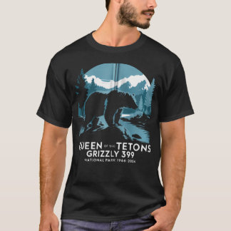 Grizzly 399 Nationalpark bewahrt Königin der Te T-Shirt