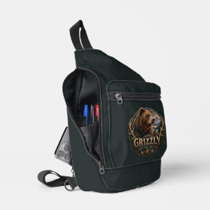 Grizzly – Amerikanische Wildnis Crossbody Bag