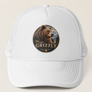 Grizzly – Amerikanische Wildnis Truckerkappe
