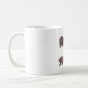 Grizzly Bär Delight � Süße Tier Art Kaffeetasse
