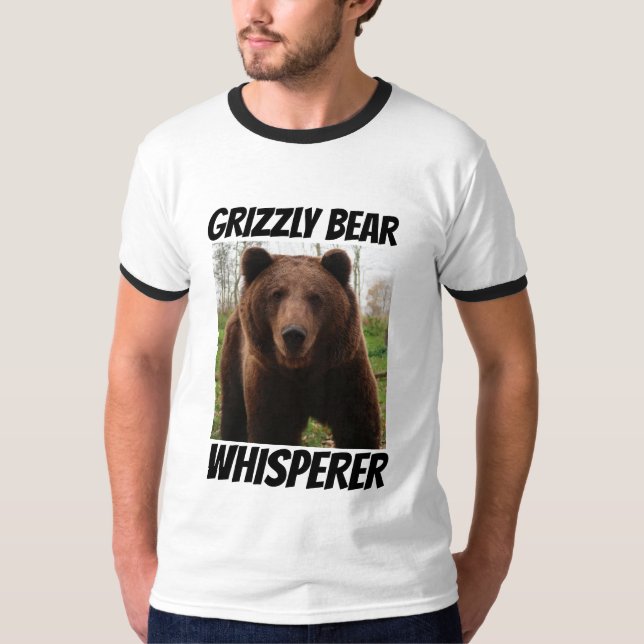 GRIZZLY BAR WHISPERER T - SHIRT (Vorderseite)