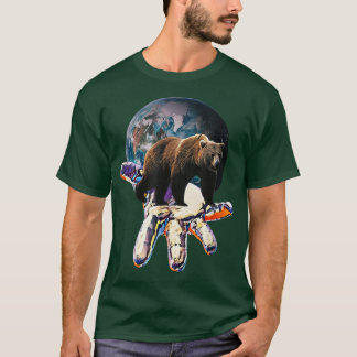 Grizzly Bären Grizzlies Predator Bears Motif Fores T-Shirt