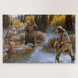 Grizzly Bärenjagd Wer jagen wer Puzzle