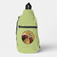 Grizzly Bärenmutter und Cub Painting Art