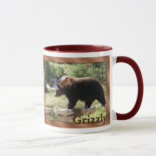 Grizzly-Bärn-Tasse Tasse